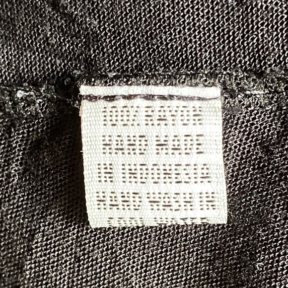 NWOT-LOTUS TRADERS-BLACK BABYDOLL TOP-SIZE XL - Picture 7 of 7